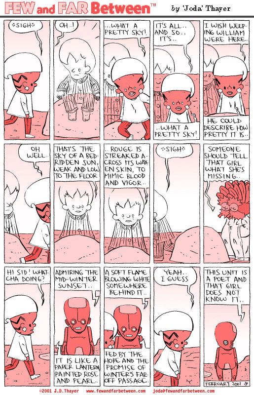 Scene from February 2001/Click for March's