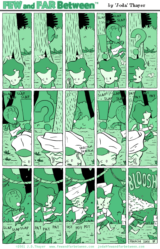 Scene from March 2001/Click for April's